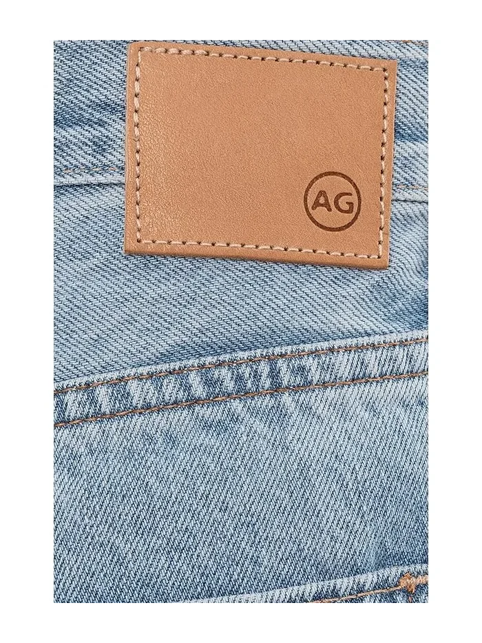 Шорты с завышенной талией Ex-Boyfriend AG Jeans, Soft Focus — 5