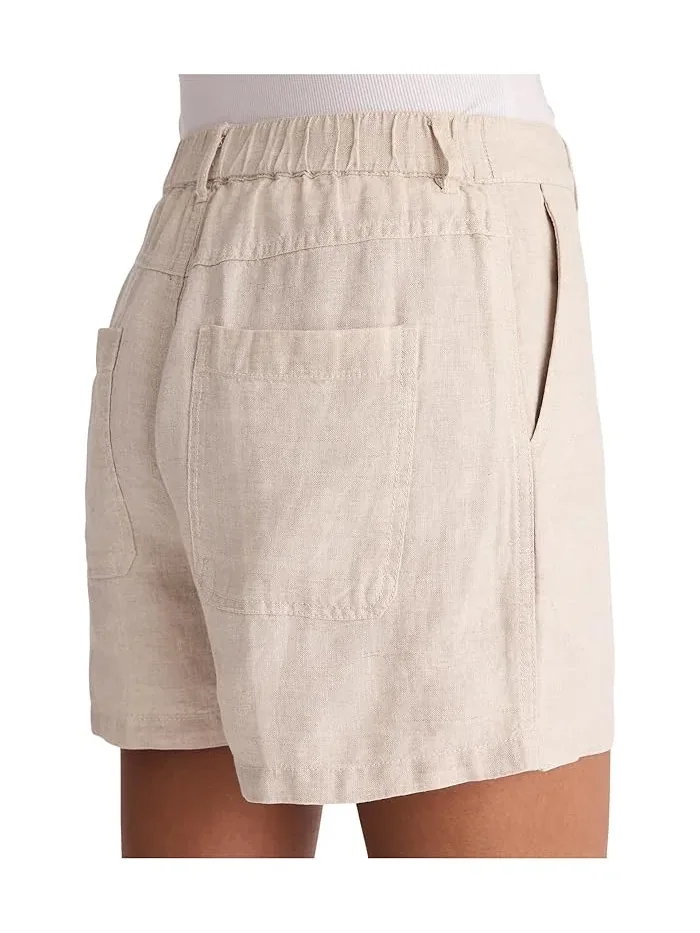 Шорты льняные The Zoe Short Madewell — 5