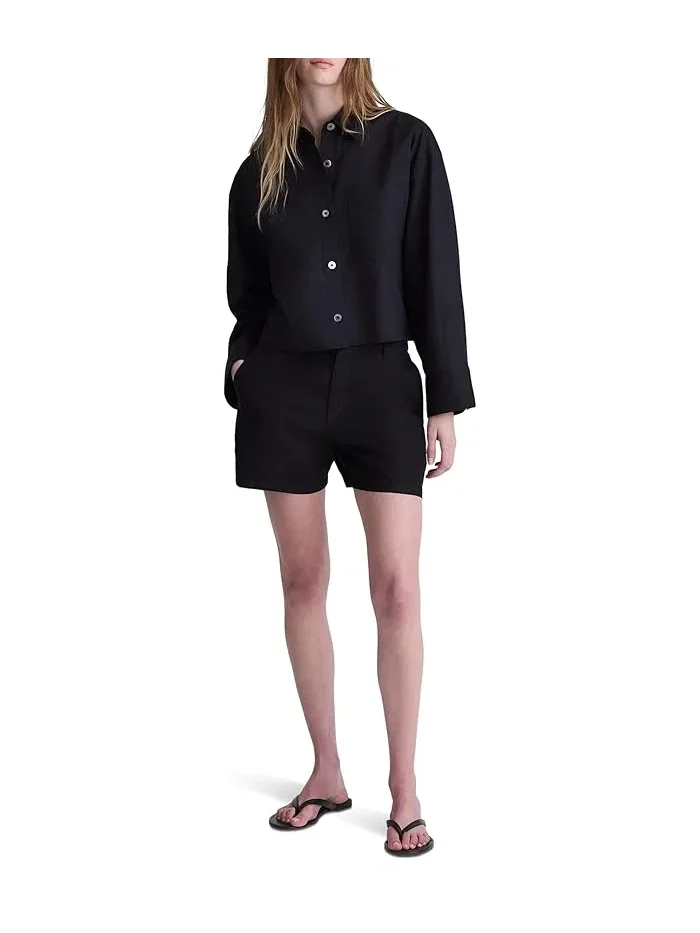 Шорты The Zoe из льна Madewell — 2