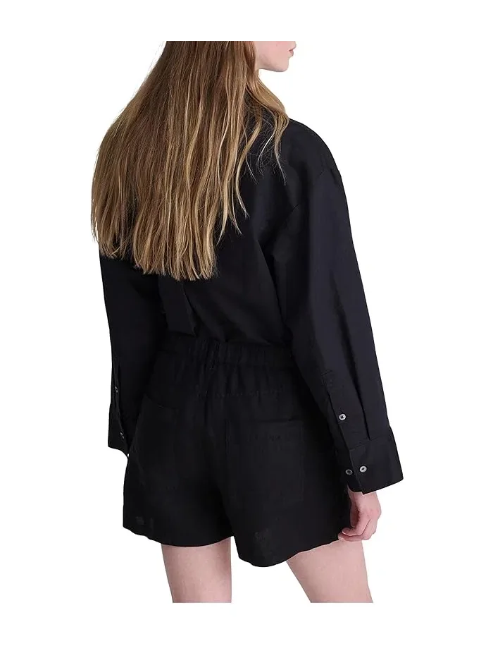 Шорты The Zoe из льна Madewell — 3