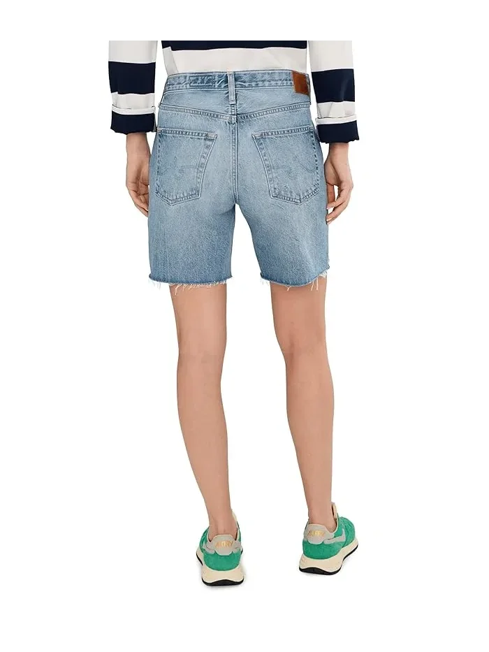 Шорты свободные Ex-Boyfriend Mid-Rise Slouchy AG Jeans — 4