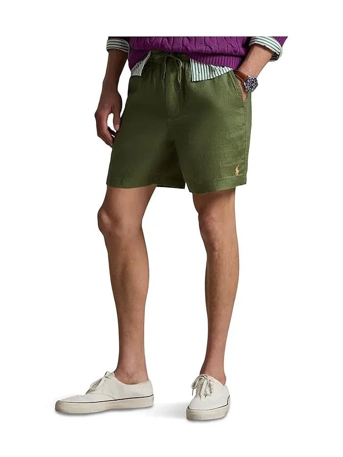 Шорты льняные Polo Prepster Polo Ralph Lauren — 1
