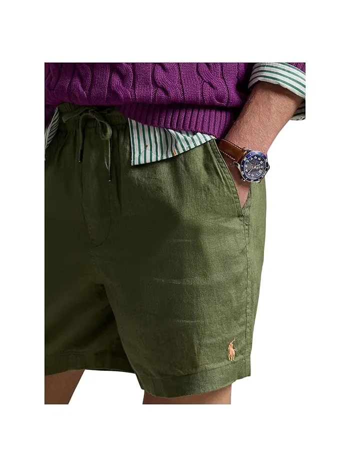 Шорты льняные Polo Prepster Polo Ralph Lauren — 4