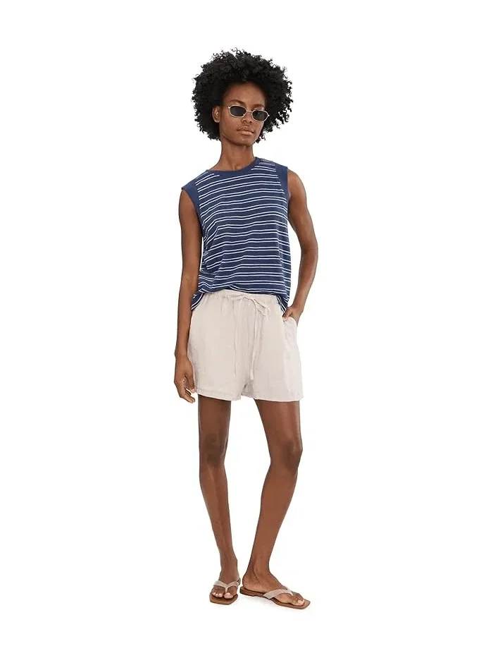 Шорты льняные Laguna Linen Montecito Faherty — 2
