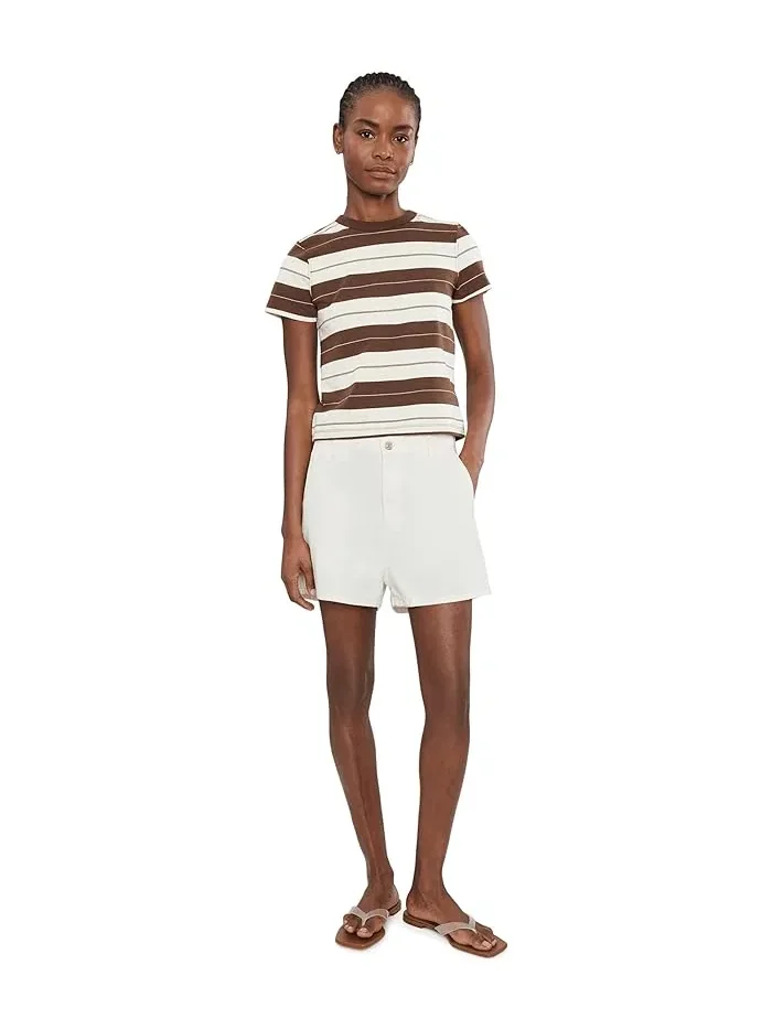 Шорты классические высокая посадка Trouser Shorts 7 For All Mankind — 2