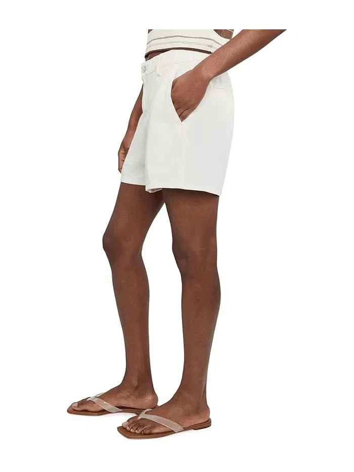 Шорты классические высокая посадка Trouser Shorts 7 For All Mankind — 3