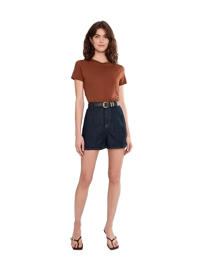 Шорты-брюки прямого кроя Trouser Shorts 7 For All Mankind — 2