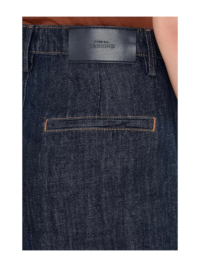 Шорты-брюки прямого кроя Trouser Shorts 7 For All Mankind — 5
