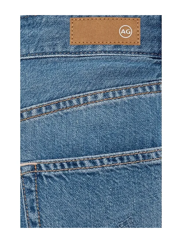 Шорты бермуды завышенной талии Wide Leg Thalia AG Jeans, Galaxy — 5