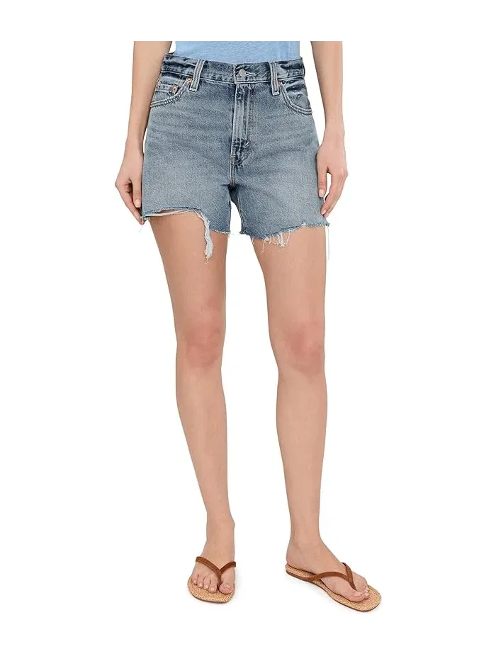 Шорты высокие Ribcage Short Zip Levi's Premium, Blow My Mind — 1