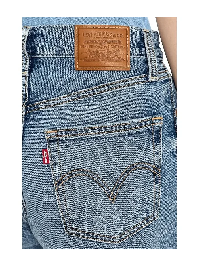 Шорты высокие Ribcage Short Zip Levi's Premium, Blow My Mind — 5