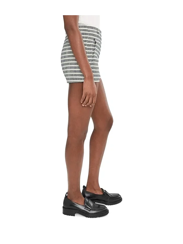 Шорты The Frankie Tailored Shortie Joe's Jeans, Midnight/Ecru Stri — 3