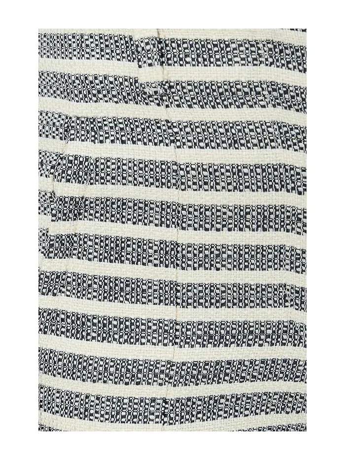 Шорты The Frankie Tailored Shortie Joe's Jeans, Midnight/Ecru Stri — 5