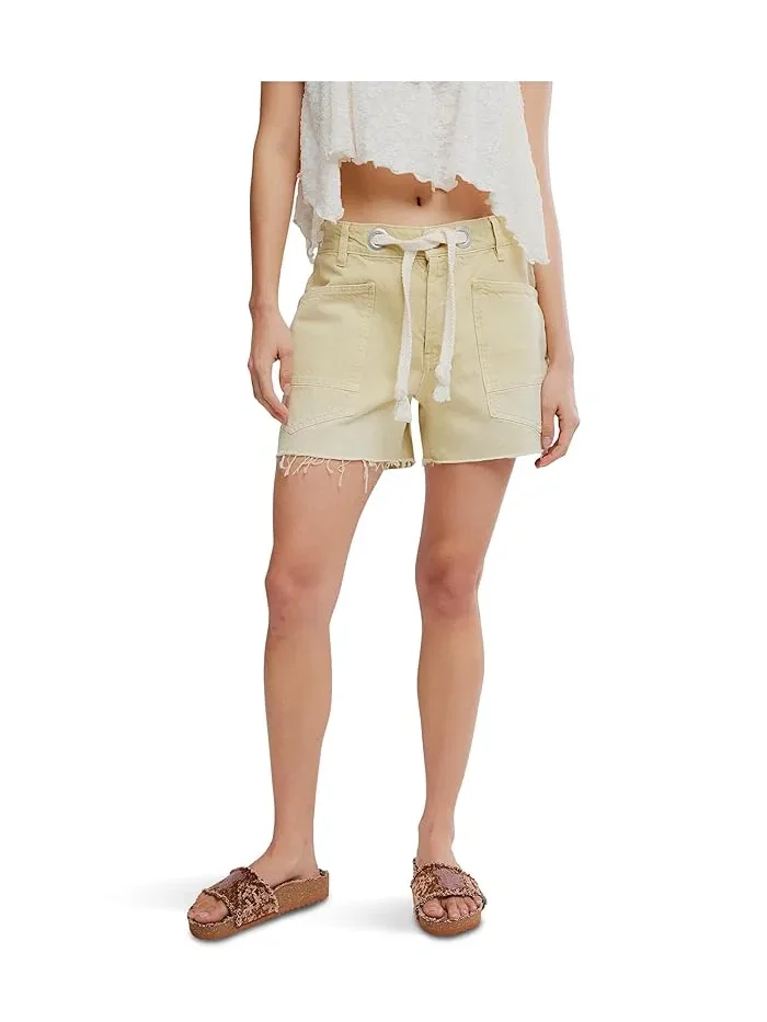 Шорты Moxie Barrel Free People, Whipped Butter — 1