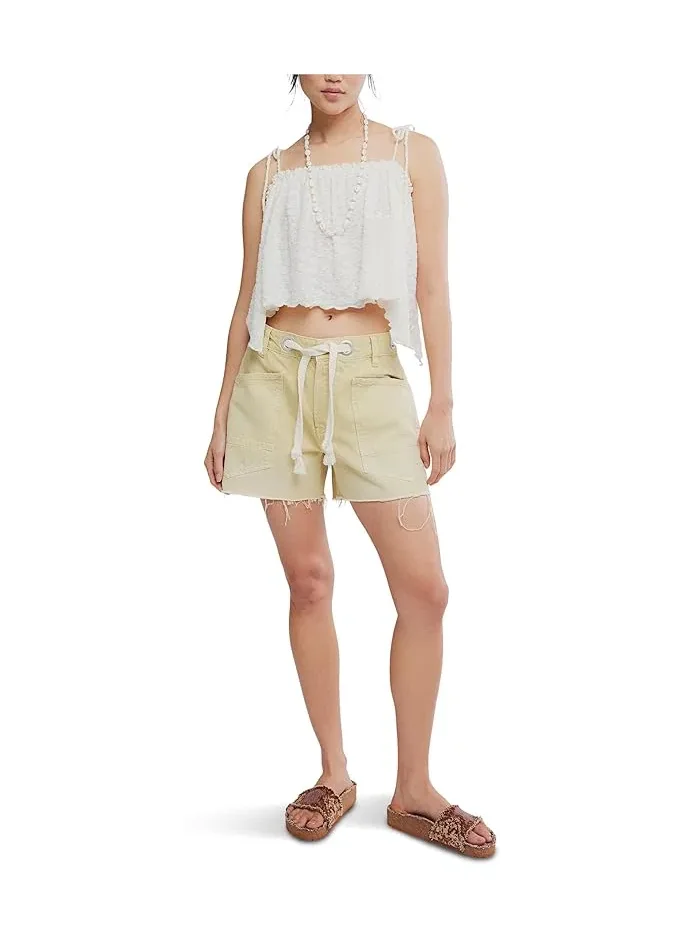 Шорты Moxie Barrel Free People, Whipped Butter — 2