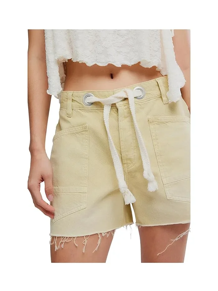 Шорты Moxie Barrel Free People, Whipped Butter — 5
