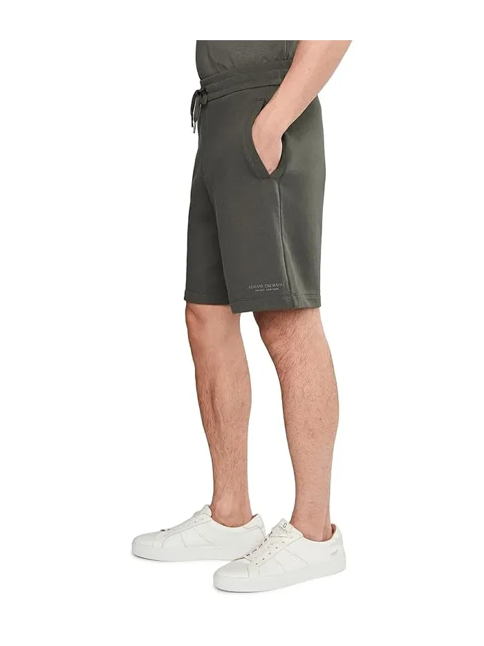 Шорты Cotton French Terry Armani Exchange — 3