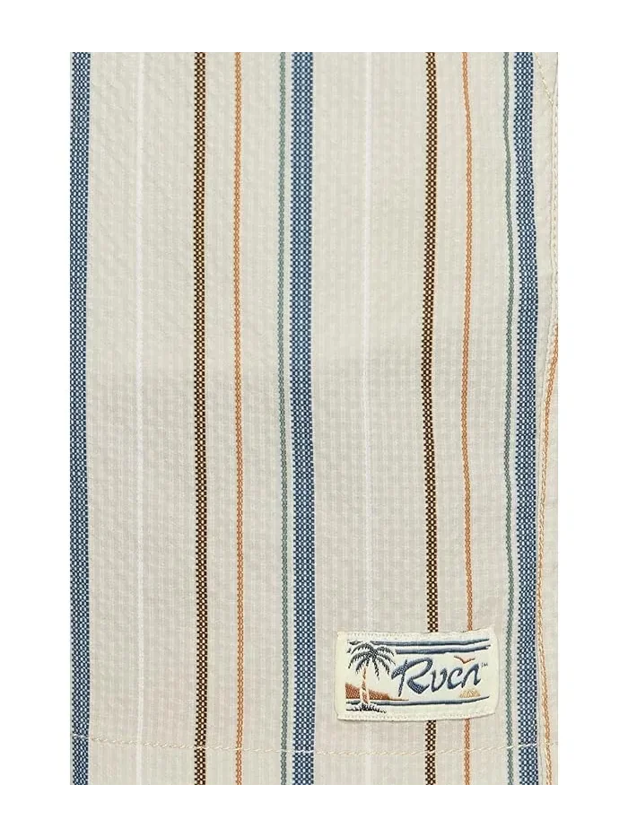Шорты Exotica Seersucker Elastic 17 RVCA — 5