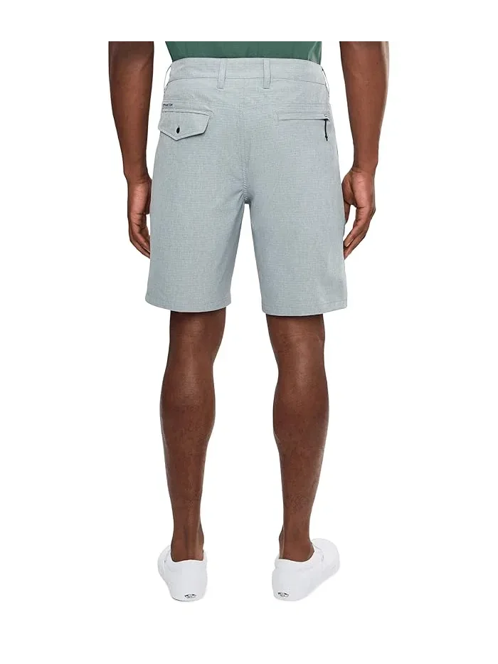 Шорты с 4-сторонней растяжкой Hurley Phantom Equator Walkshorts — изображение 4 из 5, серебристый