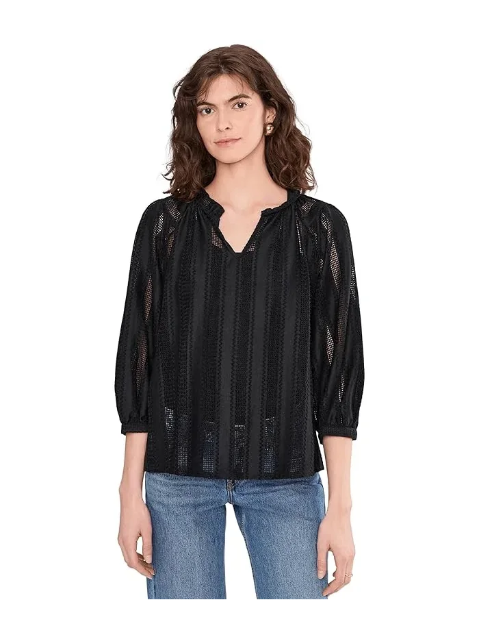 Блуза с рюшами Raglan Peasant Vince Camuto — 1