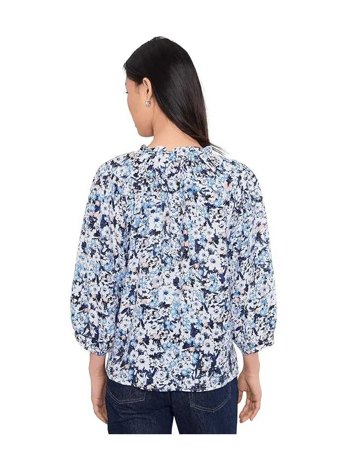 Блуза с рюшами Raglan Peasant Vince Camuto — 4
