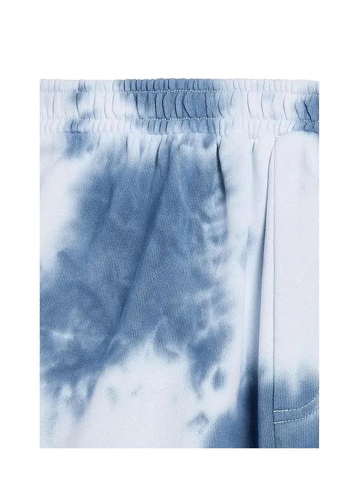 Шорты широкие из хлопкового французского трикотажа Chaser Kids, Mistel Tie-Dye — 3