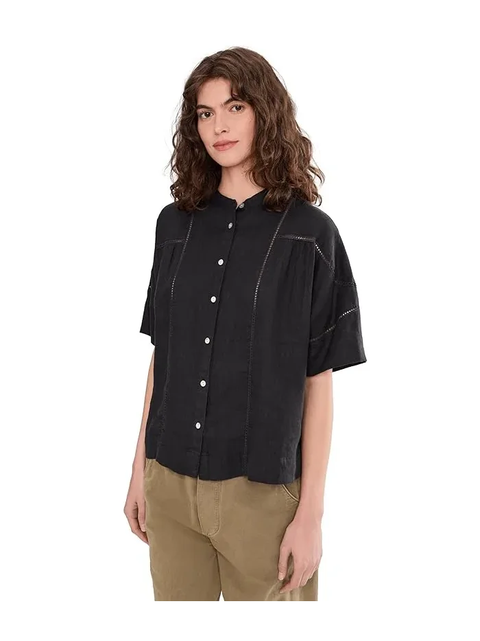 Блуза с кружевной отделкой Luna Top Faherty — 1