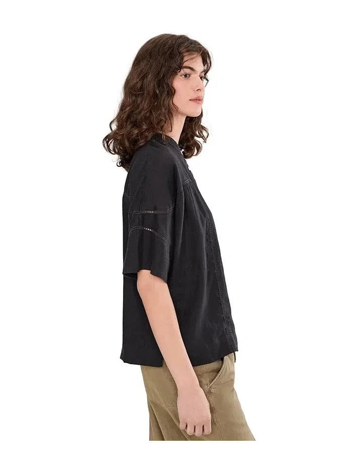 Блуза с кружевной отделкой Luna Top Faherty — 3