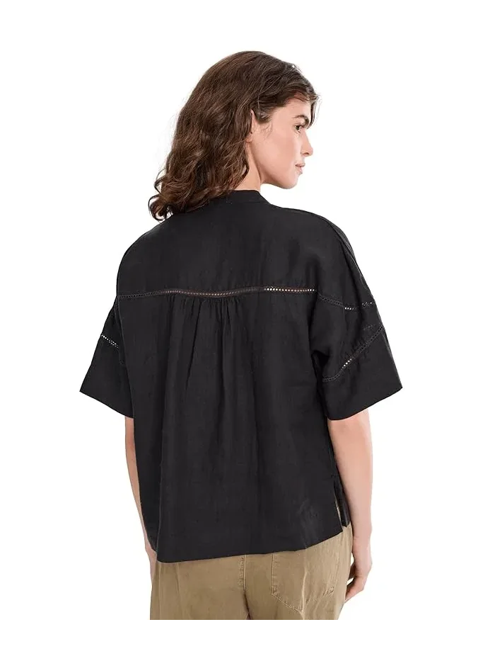 Блуза с кружевной отделкой Luna Top Faherty — 4