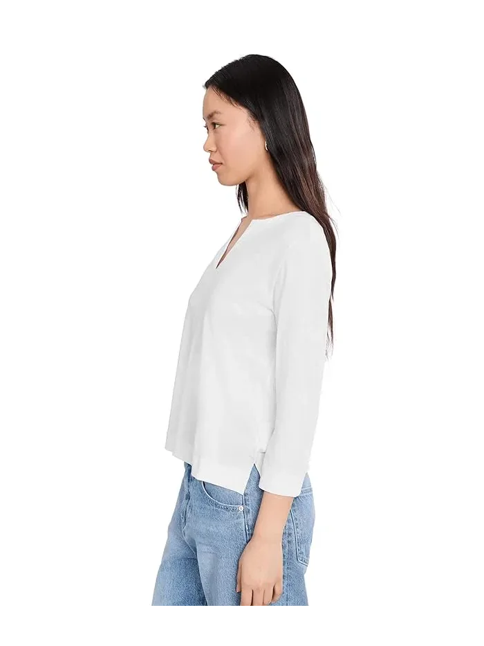 Топ с разрезом Side Slit Split Neck Lilla P — изображение 3 из 5, серый