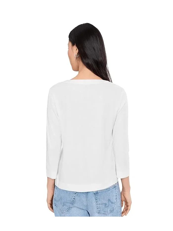 Топ с разрезом Side Slit Split Neck Lilla P — изображение 4 из 5, серый