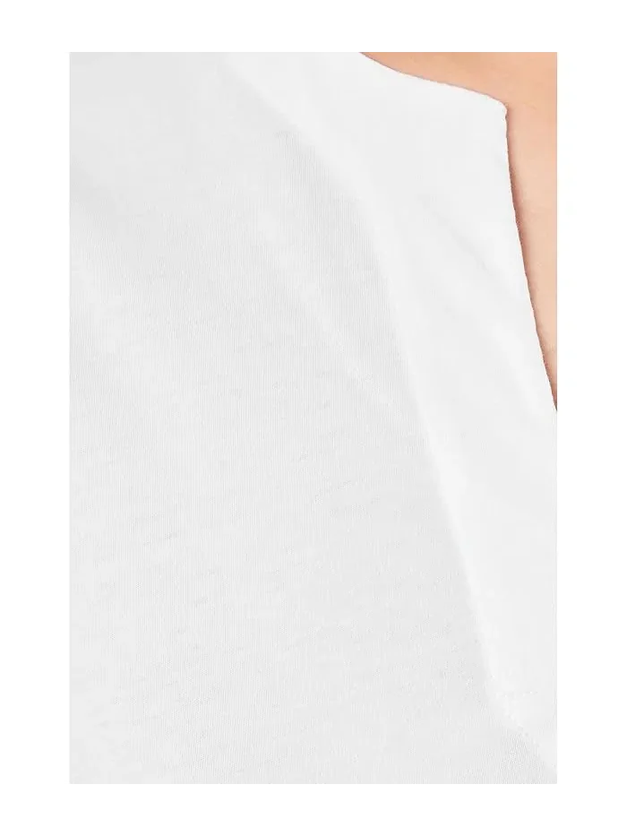 Топ с разрезом Side Slit Split Neck Lilla P — изображение 5 из 5, серый