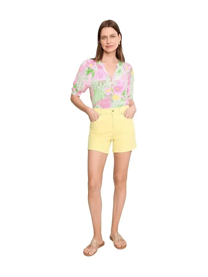 Топ Elsa Short Sleeve Lilly Pulitzer — изображение 2 из 5, белый