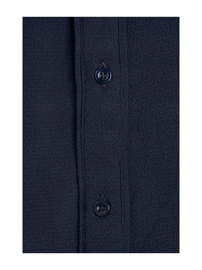 Блуза с воротником и рукавами-крыльями Classic Navy, CeCe — 5
