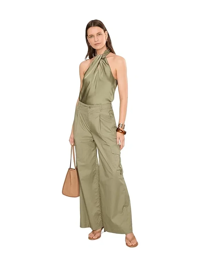 Блуза с запахом халтер Twist-Front Charmeuse Halter Blouse Lauren Ralph Lauren — 2