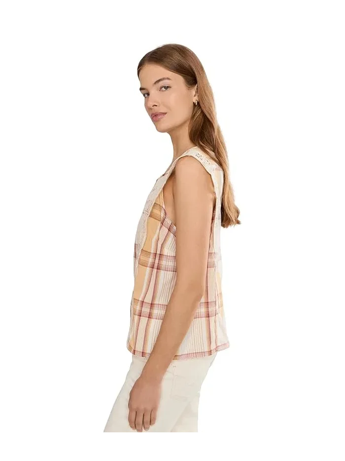 Блуза с вышивкой Petite Cap Sleeve Dolman Embroidered Woven Top Liverpool Los Angeles — 3