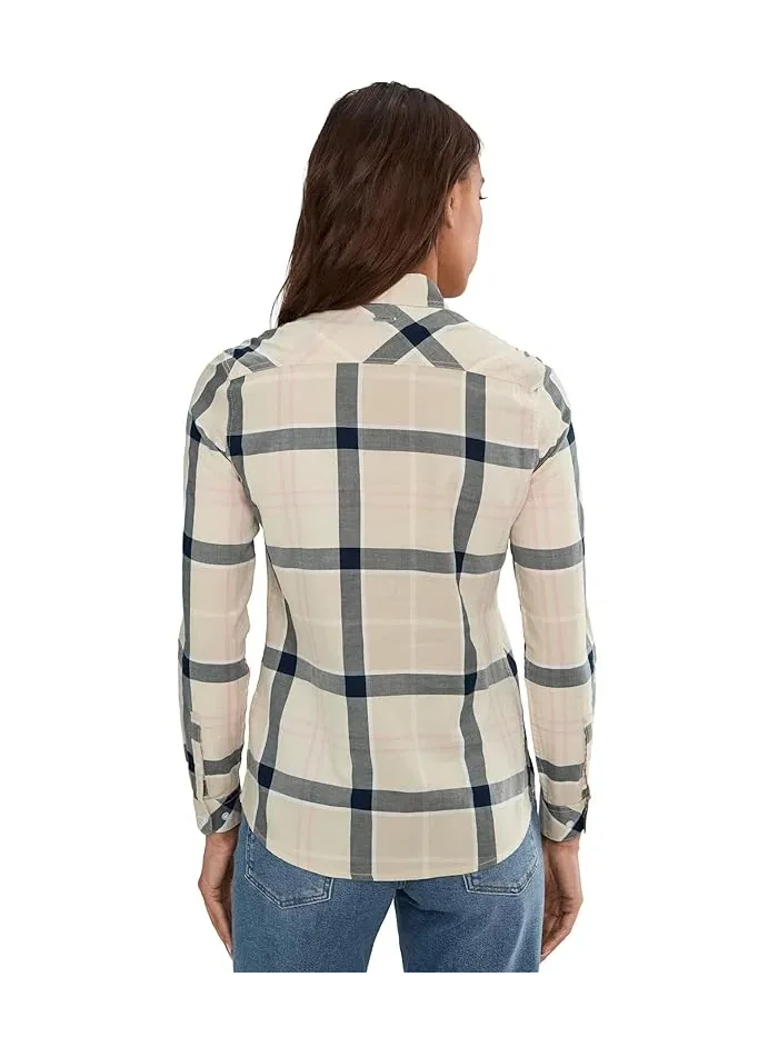 Рубашка в клетку Bredon Check Shirt Barbour, Cherry Blossom Tartan — 4