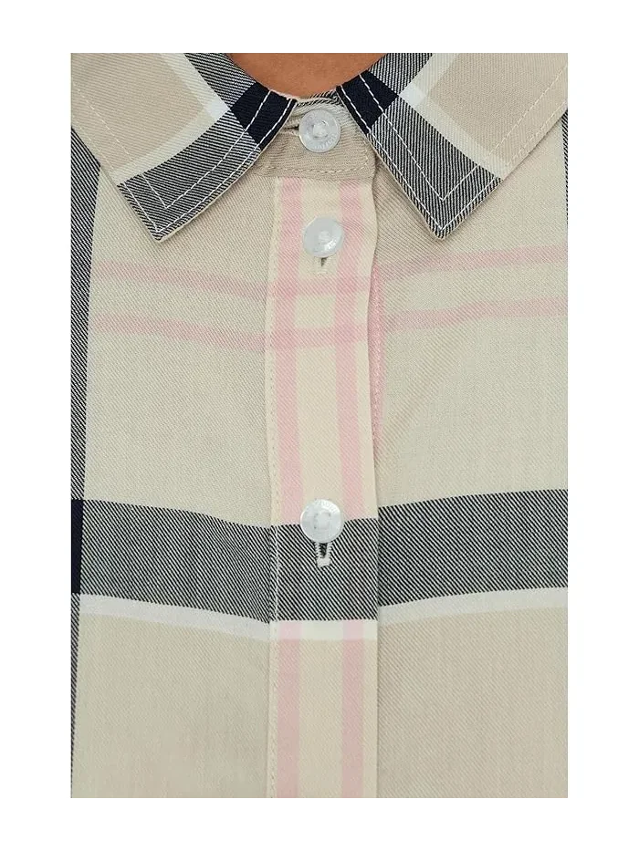 Рубашка в клетку Bredon Check Shirt Barbour, Cherry Blossom Tartan — 5