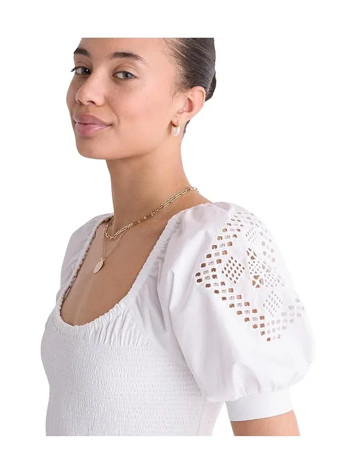 Платье кружевное Ellen Eyelet Lace Vineyard Vines — 4