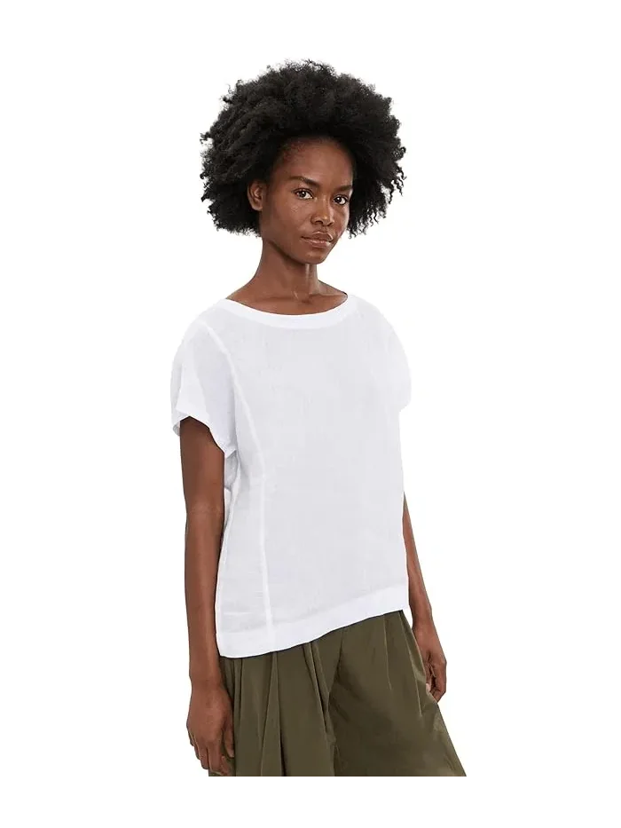 Рубашка из льна Premium Washable Linen Short Sleeve Shirt L.L.Bean — 1