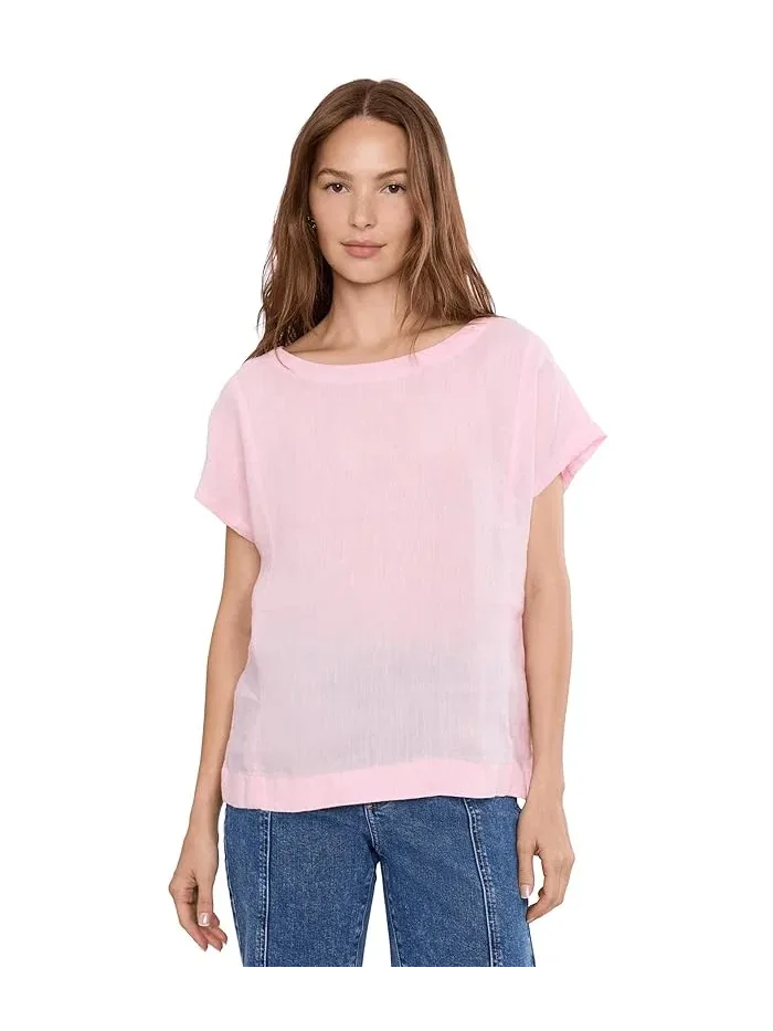 Рубашка из льна Premium Washable Linen Short Sleeve Shirt L.L.Bean — 1