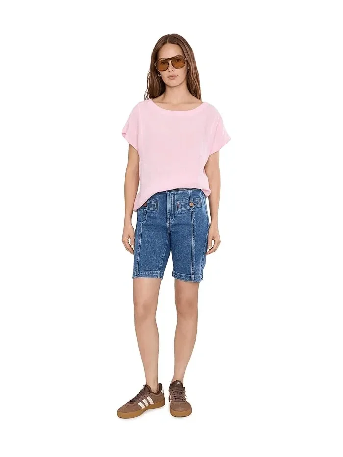 Рубашка из льна Premium Washable Linen Short Sleeve Shirt L.L.Bean — 2