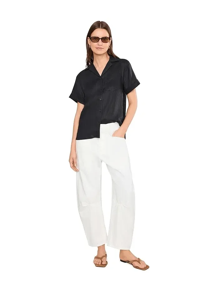 Рубашка лагерная из льна короткий рукав Lauren Ralph Lauren — 2