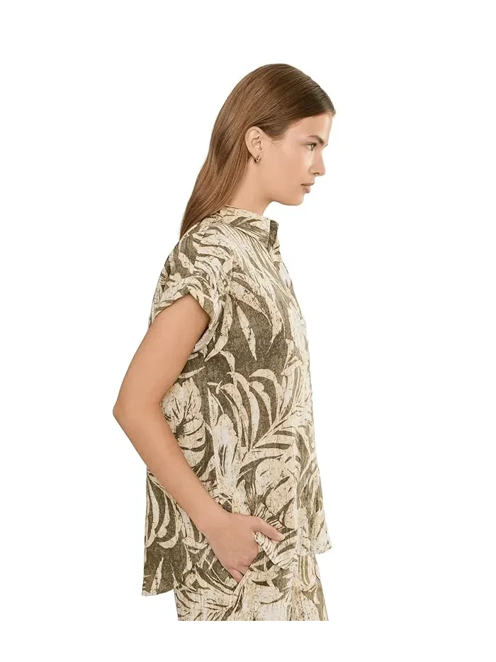 Рубашка свободного кроя с принтом Lauren Ralph Lauren — 3
