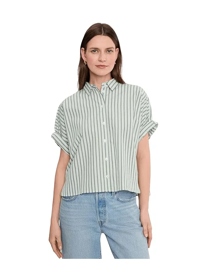 Рубашка оверсайз поло Lilla P, Pool Stripe — 1