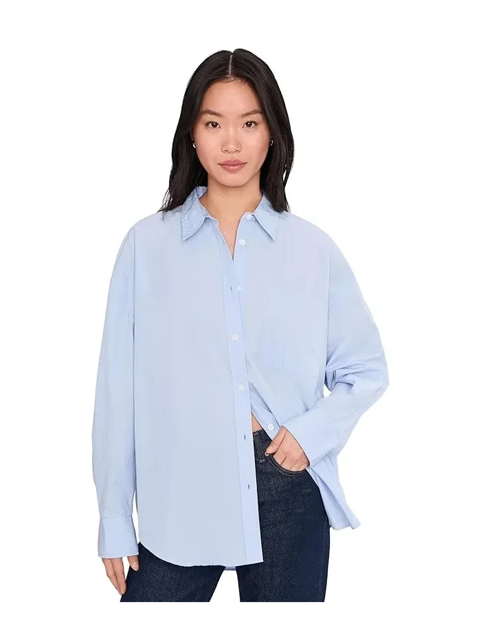 Рубашка свободного кроя Coastal Poplin Relaxed Faherty — 1