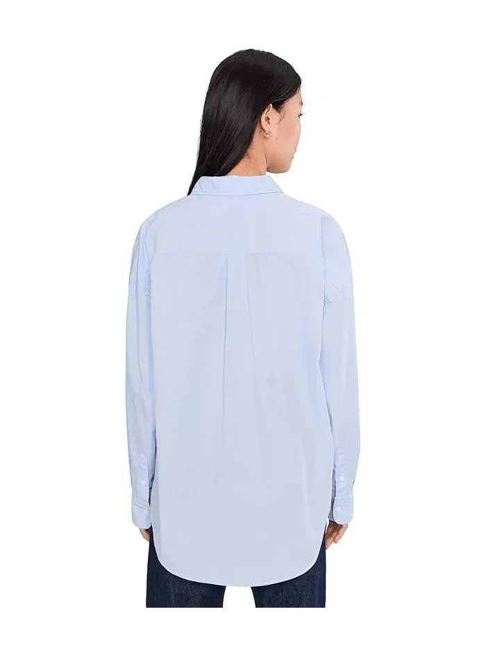 Рубашка свободного кроя Coastal Poplin Relaxed Faherty — 4