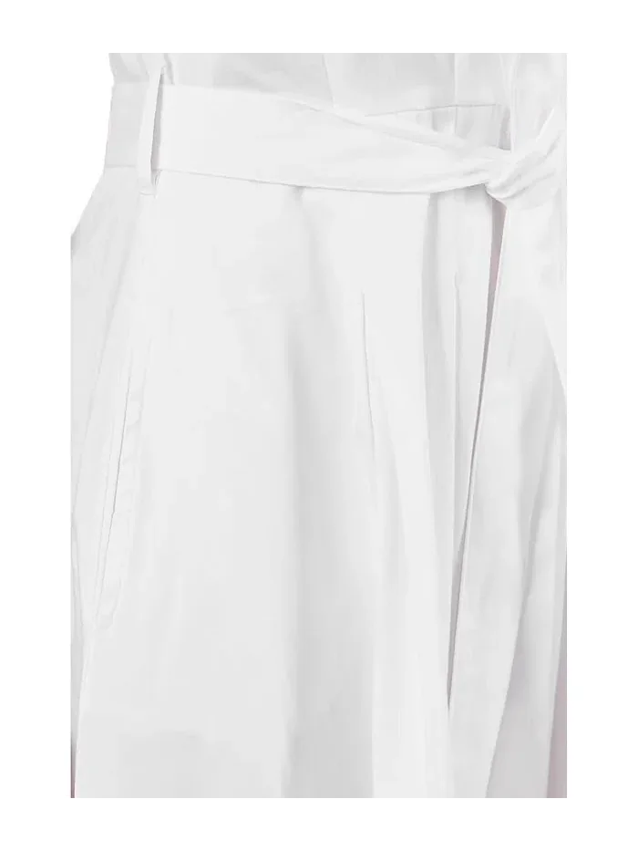 Платье-рубашка миди с коротким рукавом Calvin Klein — 5