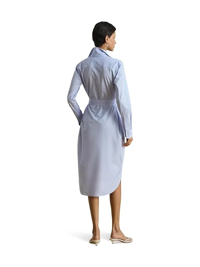 Платье-рубашка из хлопка End-On-End Cotton Lauren Ralph Lauren — 2