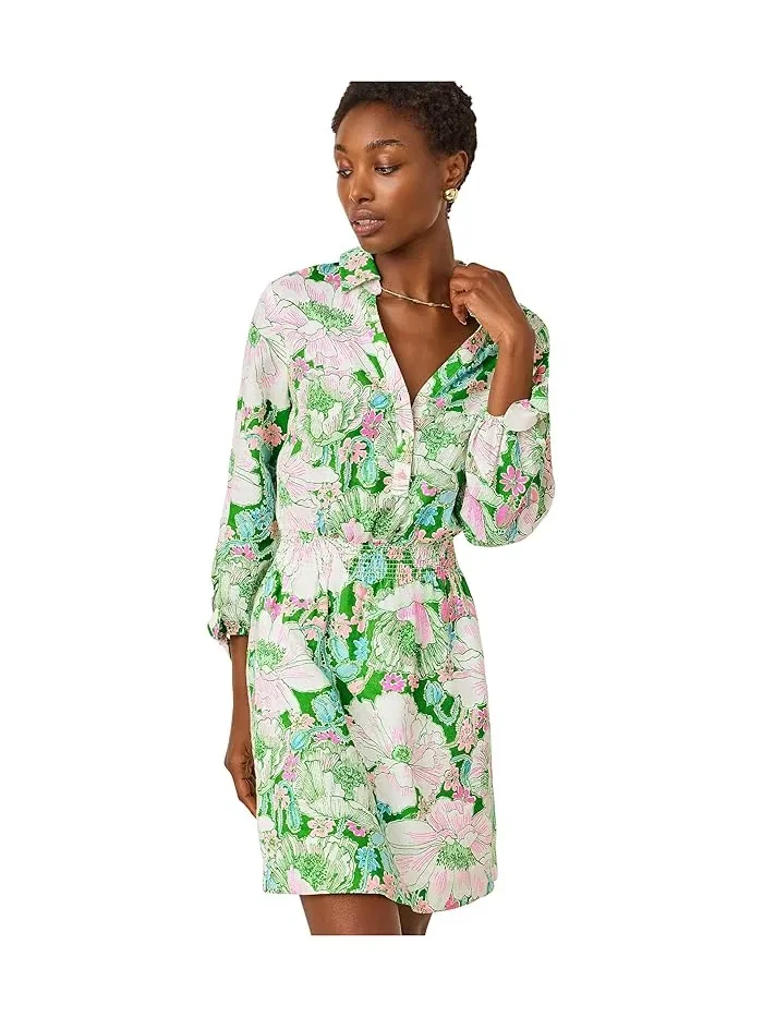 Платье-рубашка льняное Abralynn Lilly Pulitzer — 1